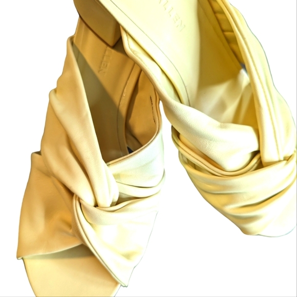 Rebecca Allen The Twist, Citrine Leather ... Size 8.5 - Picture 6 of 10